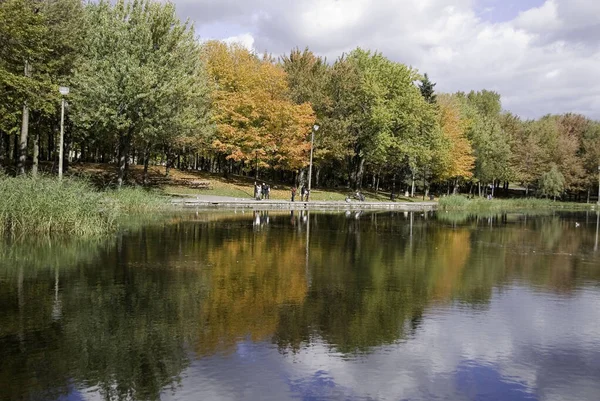 Parc Jean Drapeau Montrealu — Zdjęcie stockowe