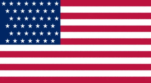 Vlajka Spojených Států Amerických 1890 1891 Pozadí Textury — Stock fotografie