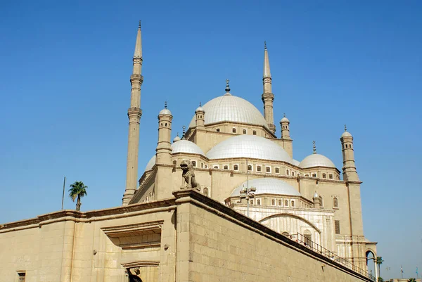 Cairo Egipto 2010 Mezquita Muhammad Ali Pasha Mezquita Alabastro Una —  Fotos de Stock