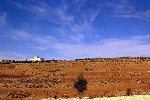 Bela Paisagem Deserto Oriente Médio — Fotografia de Stock