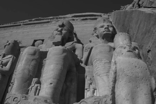 Abu Simbel 2008 Templos Abu Simbel São Dois Templos Rochosos — Fotografia de Stock