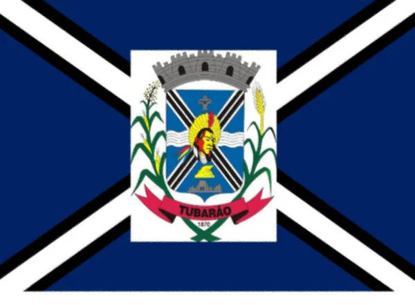 Flaga Poza Tubarao Tekstury Tła — Zdjęcie stockowe