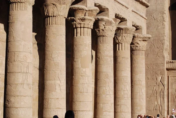 Philea Temple Egypt Kasım Kompleks Unesco Projesi Sırasında Kasım 2008 — Stok fotoğraf