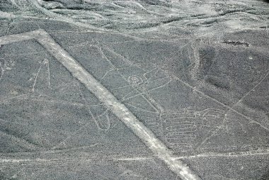 Ands, Peru 'daki Nazca çizgileri 