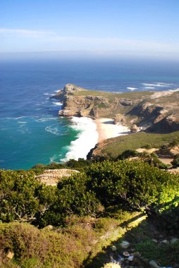 Deniz kıyısının güzel manzarası