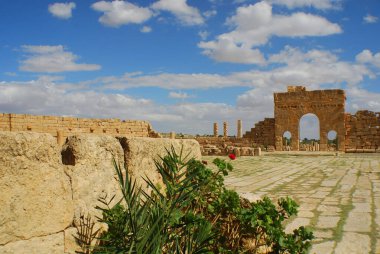 Dougga veya Thugga, Kuzey Tunus 'ta, UNESCO' nun 1997 yılında Dünya Mirası olarak nitelendirdiği 65 hektarlık bir arkeoloji sahasında yer alan bir Romano-Berber şehridir.