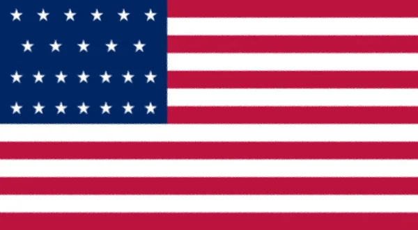 Bandera Los Estados Unidos América 1836 1837 Textura Fondo — Foto de Stock