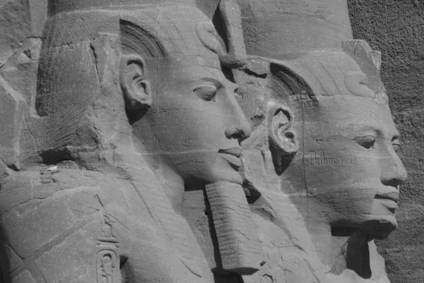 Abu Simbel 2008 Храми Абу Сімбел Два Масивні Кам Яні — стокове фото