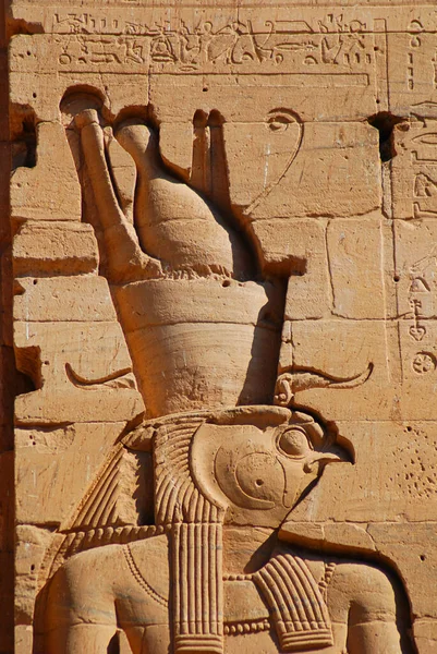 Philea Temple Egypt Nov 건물은 2008 일에아 건설때문에 유네스코 프로젝트중에 — 스톡 사진