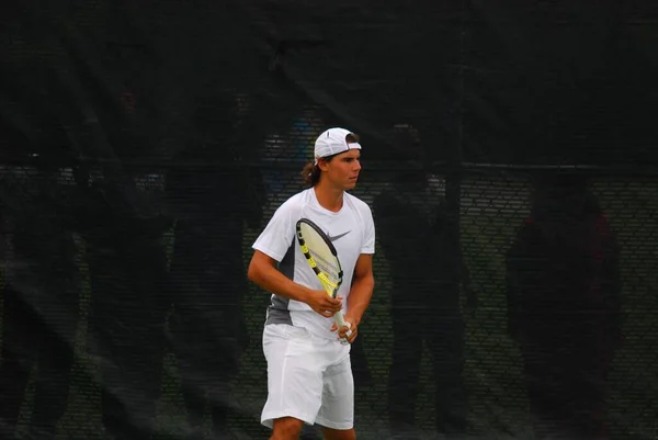 Montreal August Raphael Nadal Montreal Rogers Cup Edzőtermében 2011 Augusztus — Stock Fotó