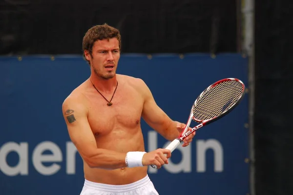 Montreal August Marat Safin Shirt Court Montreal Rogers Cup August — Stock Photo, Image