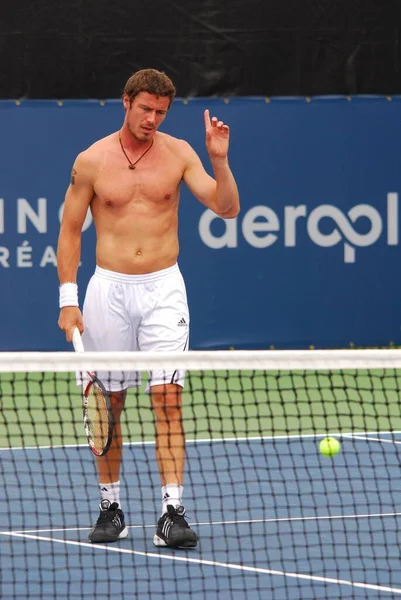 Montreal Agosto Marat Safin Senza Maglietta Sul Campo Della Montreal — Foto Stock