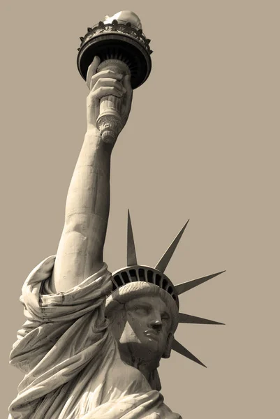 New York Usa Ottobre Statua Della Libertà New York Ottobre — Foto Stock