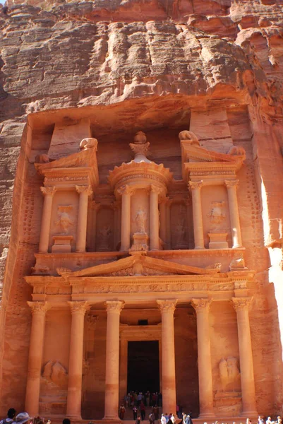 Monastery Belamente Carved Embora Muito Menos Decorado Que Tesouro Assim — Fotografia de Stock