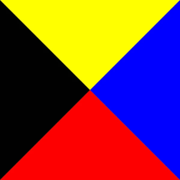 Flagge Des Ics Zulu Hintergrund Textur — Stockfoto
