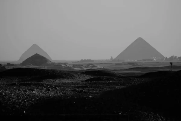Grote Piramide Van Gizeh Ook Wel Bekend Als Piramide Van — Stockfoto