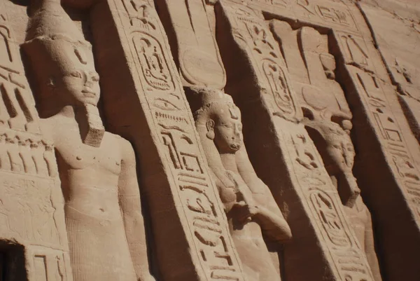 Abu Simbel 2008 Los Templos Abu Simbel Son Dos Templos — Foto de Stock