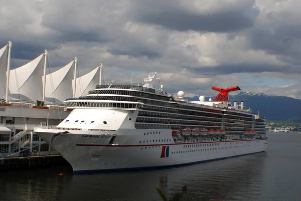 Crucero Puerto Vancouver Canadá — Foto de Stock