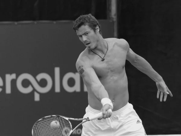 Montreal August Marat Safin Utan Skjorta Domstol Montreal Rogers Cup — Stockfoto