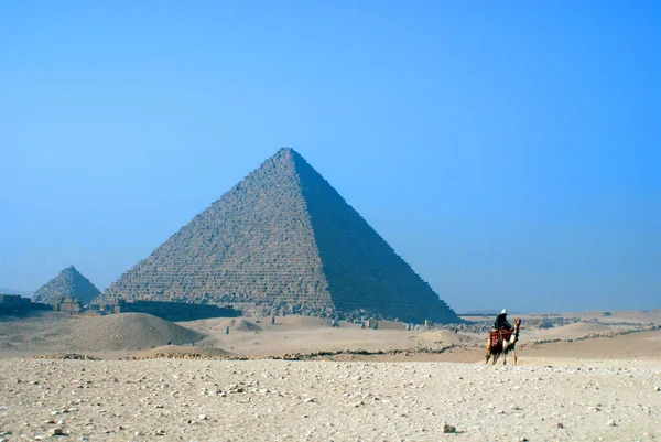 Gran Pirámide Giza También Conocida Como Pirámide Khufu Pirámide Keops —  Fotos de Stock