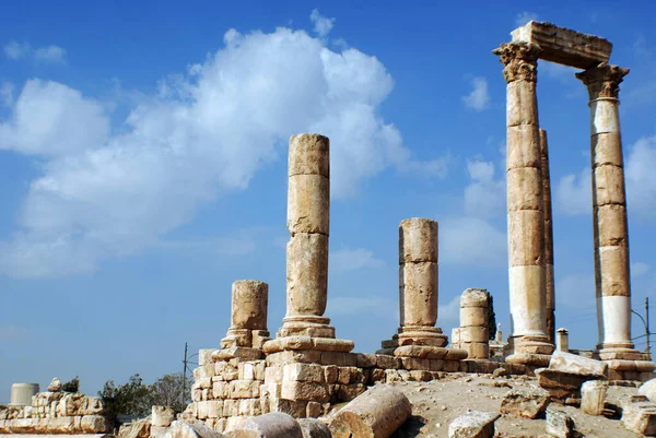 Ürdün Amman Şehrindeki Harabeler — Stok fotoğraf