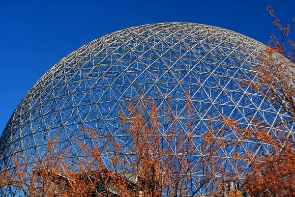 Montreal Canadá Octubre 2014 Biosfera Museo Otoño Montreal Dedicado Medio —  Fotos de Stock