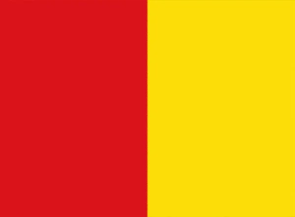比利时列日市的矢量旗 特权的来源 — 图库照片