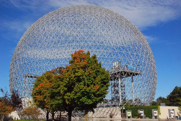 Montreal Canadá Agosto Biosfera Museo Montreal Dedicado Medio Ambiente Situado — Foto de Stock