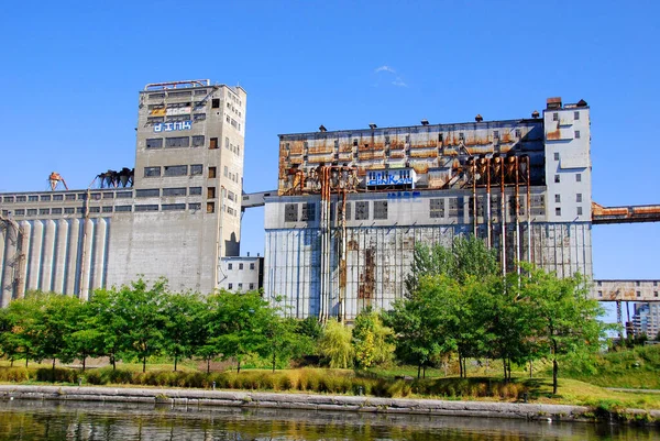 Montreal Canada Junio Silo Fue Construido Por Primera Vez Entre — Foto de Stock