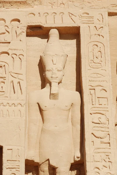 Abu Simbel 2008 Ναοί Του Abu Simbel Είναι Δύο Ογκώδεις — Φωτογραφία Αρχείου