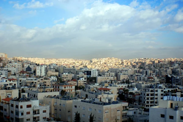 Amman Ürdün Başkenti Büyük Şehridir Ülkenin Siyasi Kültürel Ticari Merkezidir — Stok fotoğraf