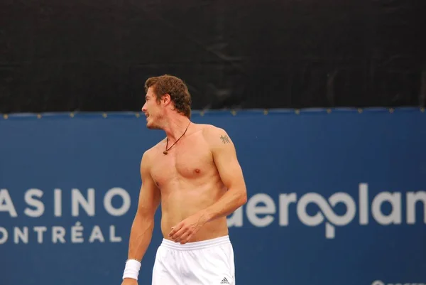 Montreal August Marat Safin Ohne Hemd Auf Dem Court Des — Stockfoto