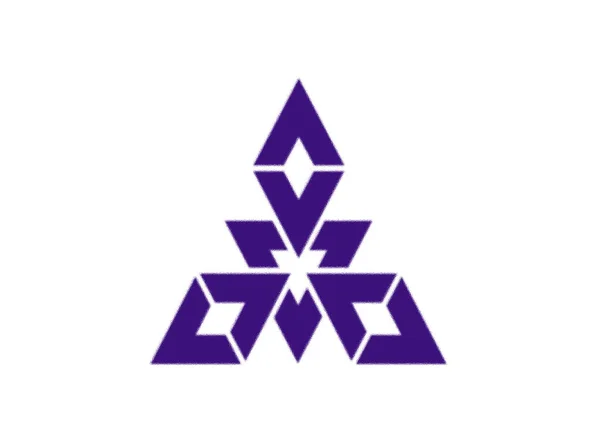 Flagga För Fukuoka City Japan Andel — Stockfoto
