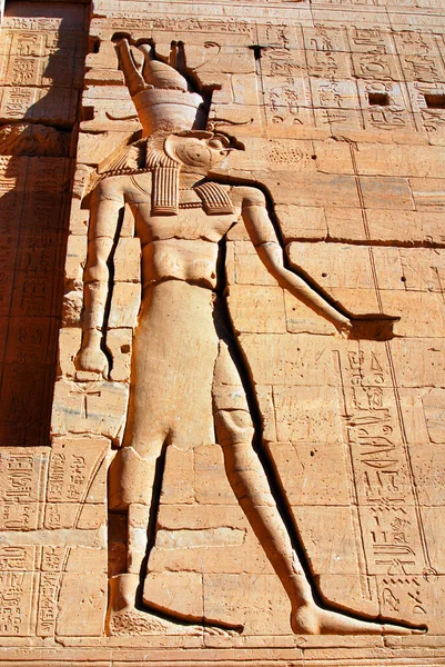 Philea Temple Egypt Nov 건물은 2008 일에아 건설때문에 유네스코 프로젝트중에 — 스톡 사진