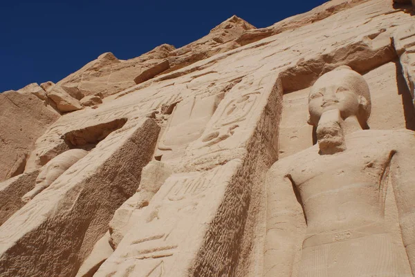 Abu Simbel 2008 Templos Abu Simbel São Dois Templos Rochosos — Fotografia de Stock