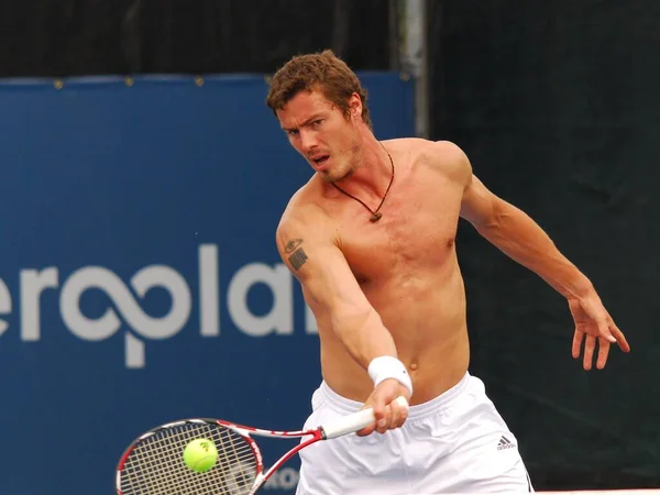 Montreal Agosto Marat Safin Senza Maglietta Sul Campo Della Montreal — Foto Stock