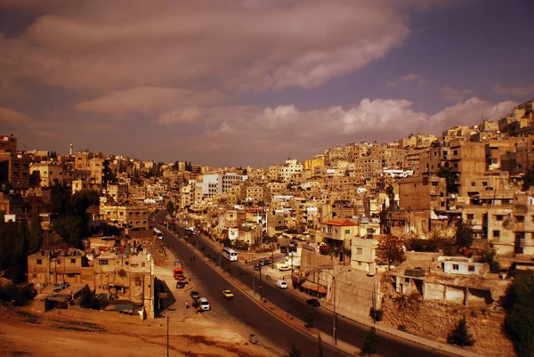 Αμμάν Πόλη Στην Ιορδανία — Φωτογραφία Αρχείου