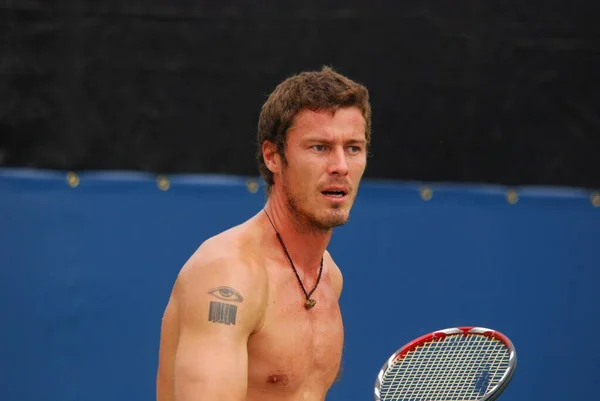 Montreal Agosto Marat Safin Senza Maglietta Sul Campo Della Montreal — Foto Stock