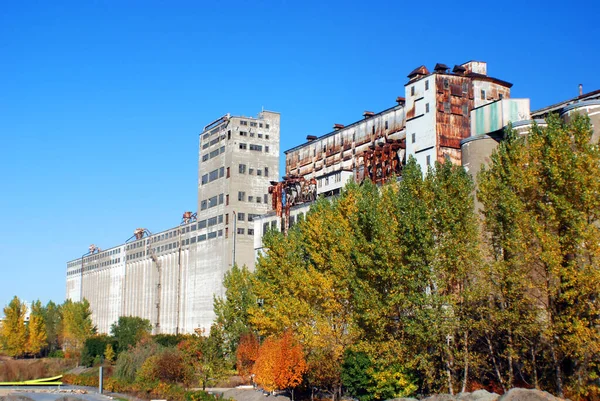 Montreal Canadá Septiembre Silo Fue Construido Por Primera Vez Entre — Foto de Stock