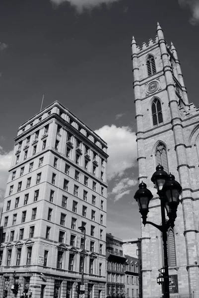 Basilique Notre Dame Montréal Est Une Basilique Située Dans Quartier — Photo