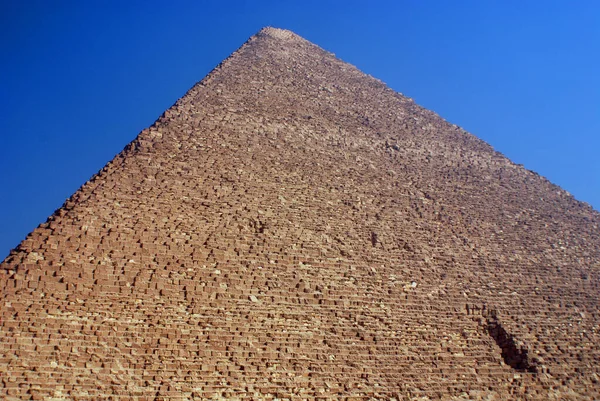 Cairo Egitto Grande Piramide Giza Conosciuta Anche Come Piramide Cheope — Foto Stock