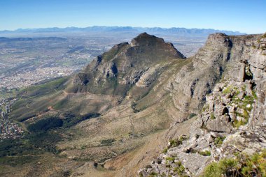 Masa Dağı 'ndan Cape Town manzarası