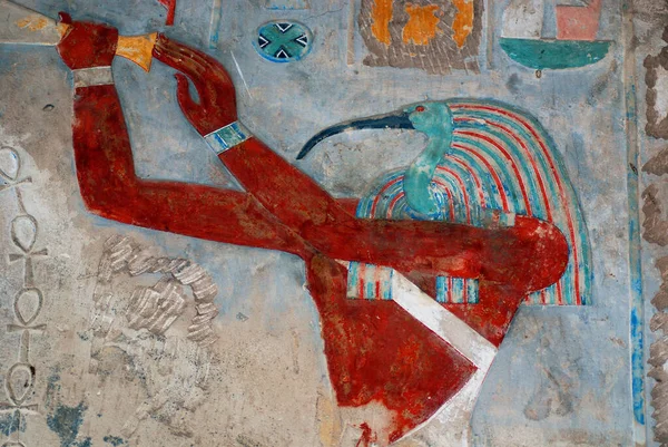 Hapsepsut Hieróglifo Templo Egito — Fotografia de Stock