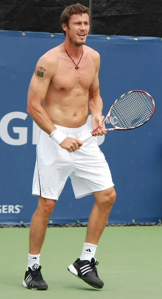 Montreal August Marat Safin Ohne Hemd Auf Dem Court Des — Stockfoto