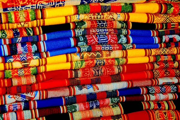 Ropa Colorida Tradicional Perú —  Fotos de Stock