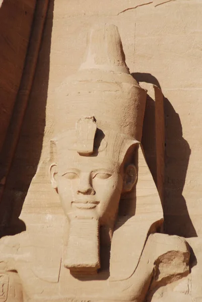 Abu Simbel 2008 Abu Simbel Tempels Zijn Twee Massieve Rotstempels — Stockfoto