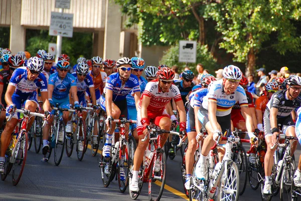 Montreal Canada Setembro Grupo Ciclistas Ação Calendário Ciclismo Uci 2012 — Fotografia de Stock