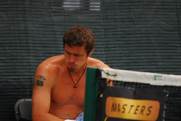 Montreal Agosto Marat Safin Sem Camisa Quadra Montreal Rogers Cup — Fotografia de Stock