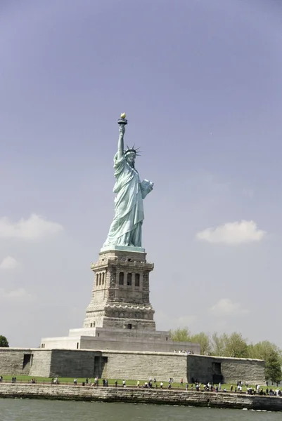 Nueva York Usa Octubre Estatua Libertad Nueva York Octubre 2013 — Foto de Stock