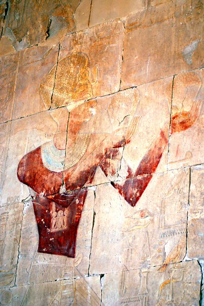 Detail Temple Queen Hatshepsutr — Zdjęcie stockowe